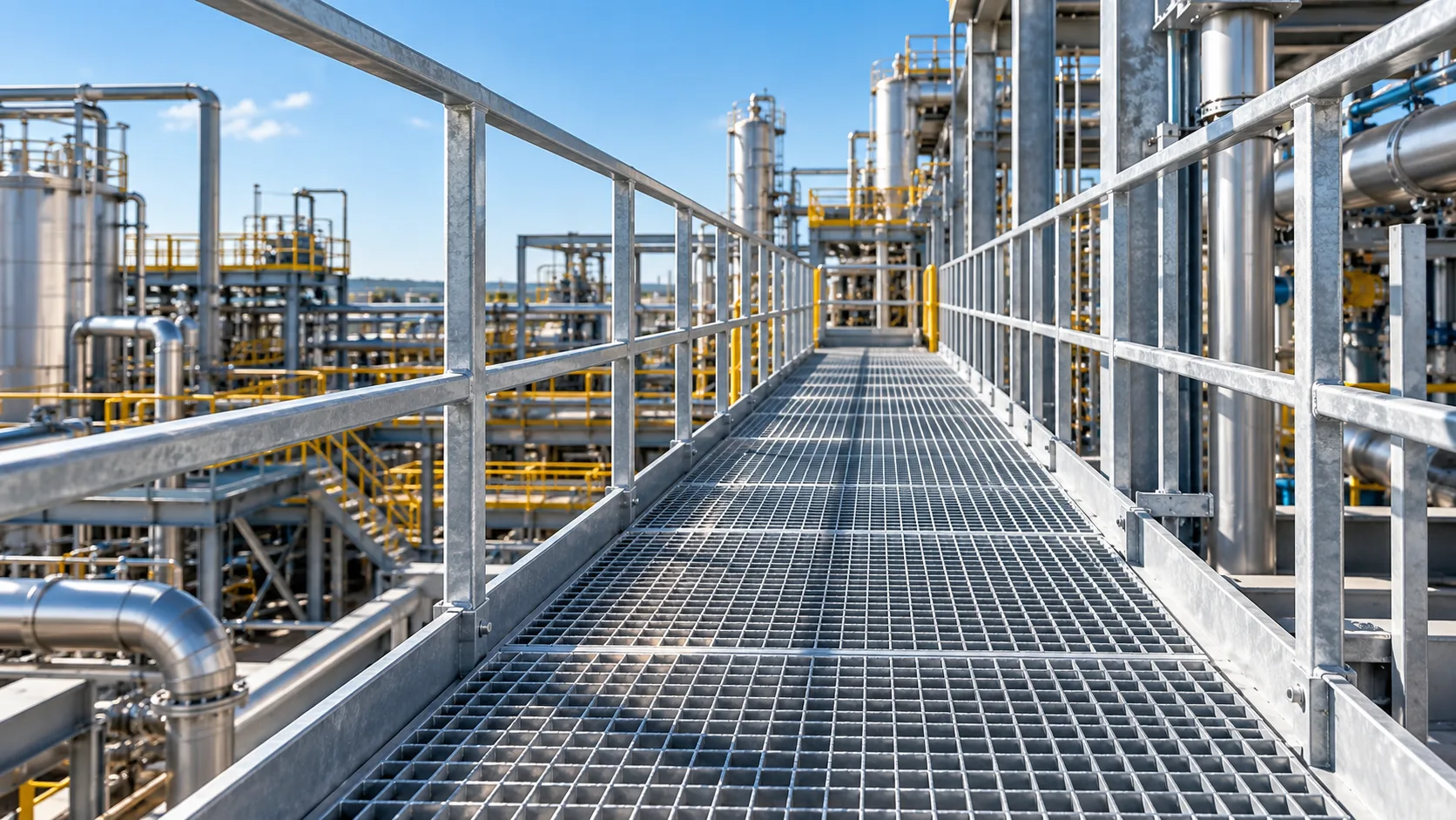Which Materials Are Used for Industrial Catwalk Grating in the US?