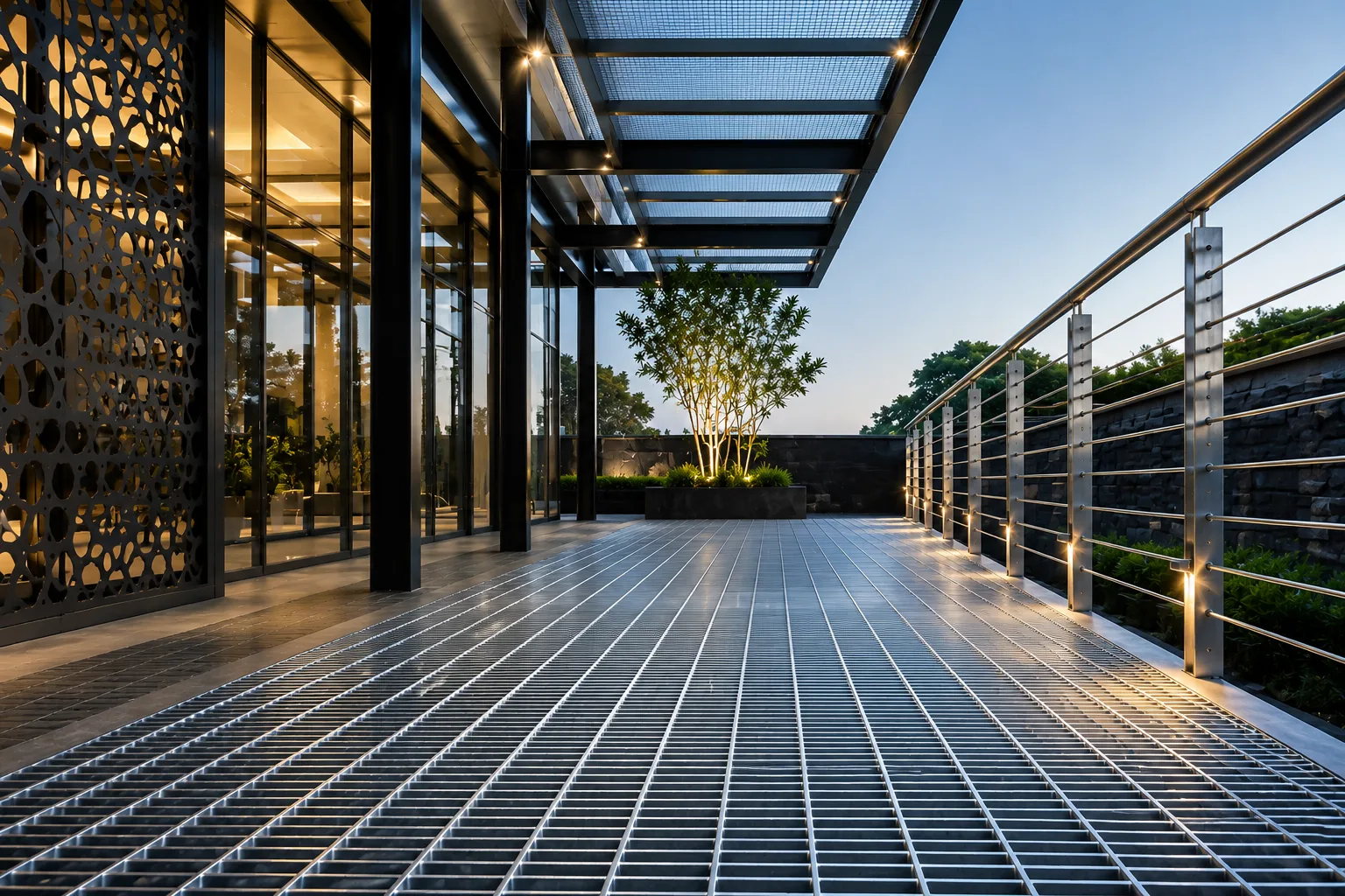 How to Choose Press-Locked Steel Grating for Architectural Applications